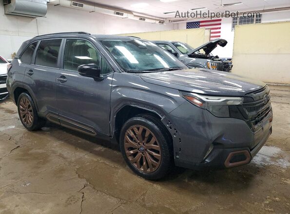 JF2SLDHC4SH501100 2025 SUBARU FORESTER Charcoal Առջևի աջ