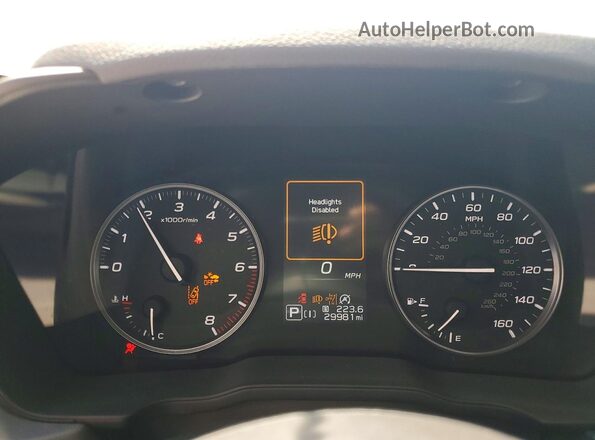 JF2SLDHC6SH461263 2025 SUBARU FORESTER Gray Սարքավորումների վահանակի տեսք