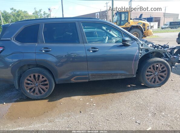 JF2SLDHC6SH523907 2025 SUBARU FORESTER Gray Widok wnętrza z tyłu