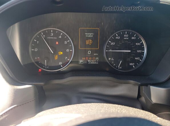 JF2SLDHC7SH448781 2025 SUBARU FORESTER Gray Widok zestawu wskaźników