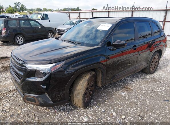 JF2SLDHC9SH476341 2025 SUBARU FORESTER Black Przód lewy