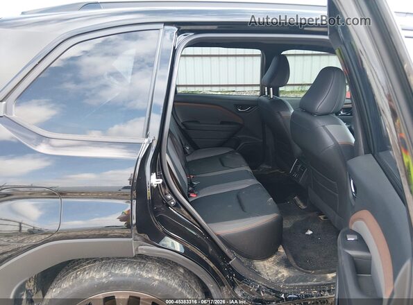 JF2SLDHC9SH476341 2025 SUBARU FORESTER Black Widok naklejki z numerem VIN