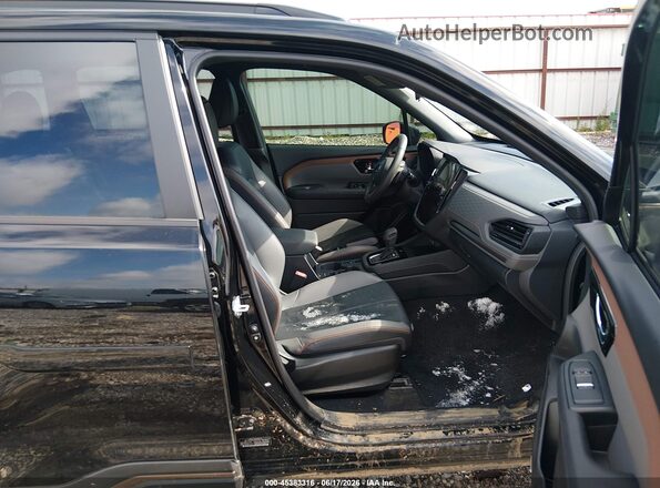 JF2SLDHC9SH476341 2025 SUBARU FORESTER Black Widok wnętrza z przodu