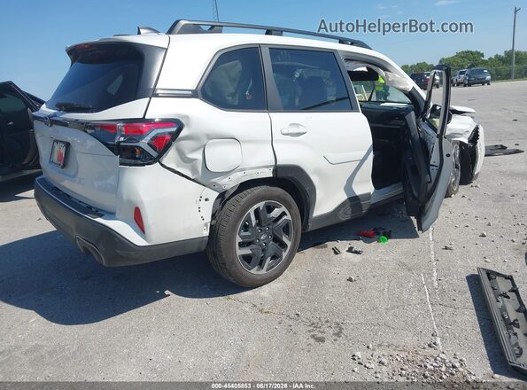 JF2SLDNC2SH584546 2025 SUBARU FORESTER White Հետևի աջ
