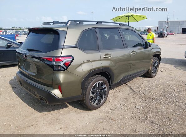 JF2SLDRC0SH411599 2025 SUBARU FORESTER Green Հետևի աջ