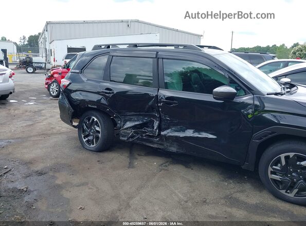 JF2SLDRC0SH528485 2025 SUBARU FORESTER Black Front view