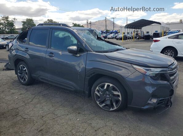 JF2SLDRC5SH484323 2025 SUBARU FORESTER Серый Передняя правая четверть