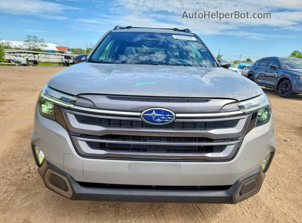 JF2SLDRC5SH500410 2025 SUBARU FORESTER Silver Դիմացի տեսք