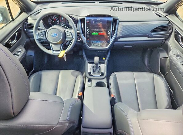 JF2SLDRC5SH500410 2025 SUBARU FORESTER Silver Առջևի վահանակի տեսք