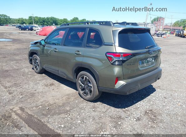 JF2SLDRC7SH585007 2025 SUBARU FORESTER Green უკანა მარცხენა