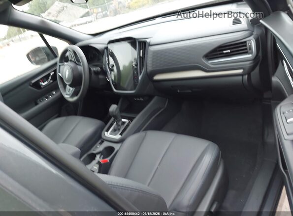 JF2SLDRC8SH617933 2025 SUBARU FORESTER Gray Widok wnętrza z przodu