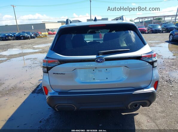 JF2SLDRC9SH411178 2025 SUBARU FORESTER Silver 