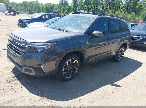 JF2SLDRC9SH493980 2025 SUBARU FORESTER Gray Передня ліва чверть