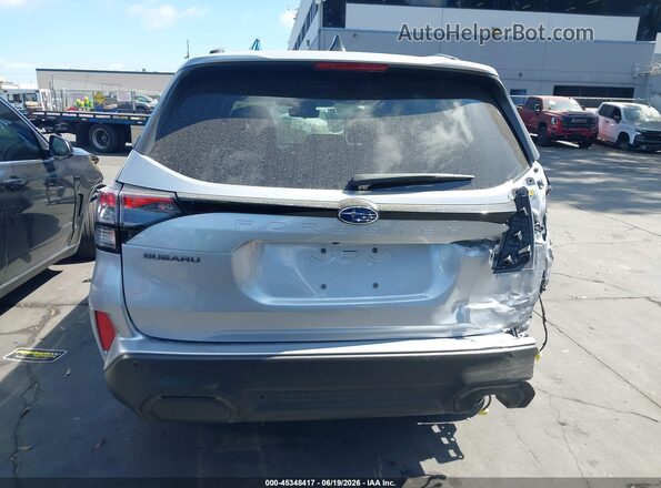 JF2SLDTC5SH580493 2025 SUBARU FORESTER Silver 
