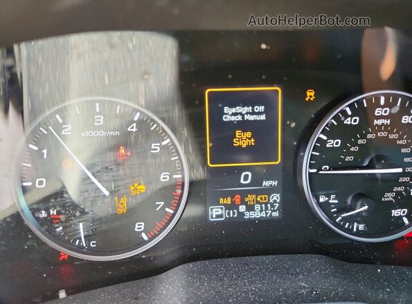 JF2SLDTC7SH428134 2025 SUBARU FORESTER Brown Вид щитка приладів