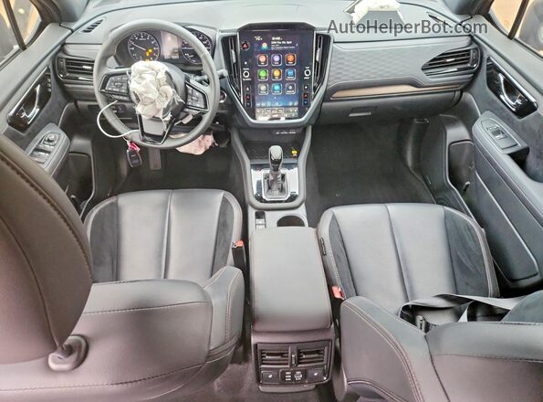 JF2SLDTC9SH502525 2025 SUBARU FORESTER Черный Вид панели приборов