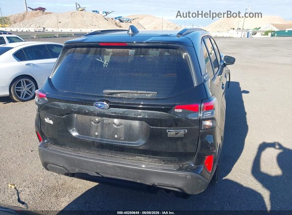JF2SLDTCXSH467462 2025 SUBARU FORESTER Black 