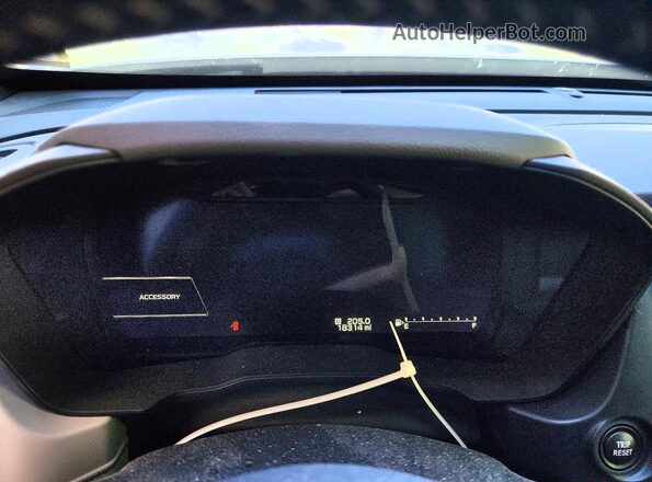 JF2SLSED3SH403080 2025 SUBARU FORESTER White Instrument cluster view