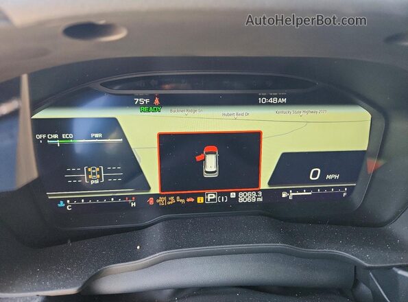 JF2SLSED4SH435732 2025 SUBARU FORESTER Gray Вид щитка приладів