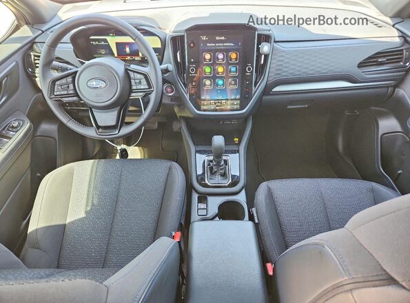 JF2SLSED4SH435732 2025 SUBARU FORESTER Gray Вид панелі приладів