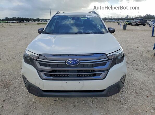 JF2SLSED6SH407978 2025 SUBARU FORESTER White წინა ხედი