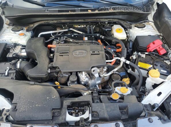 JF2SLSED6SH407978 2025 SUBARU FORESTER White ძრავის განყოფილების ხედი