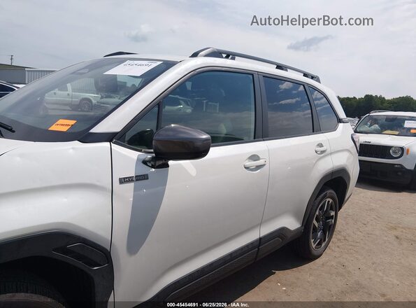 JF2SLSED7SH455523 2025 SUBARU FORESTER White Панорамний вид салону 360°