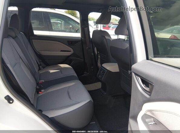 JF2SLSED7SH455523 2025 SUBARU FORESTER White Вид наклейки з VIN-кодом