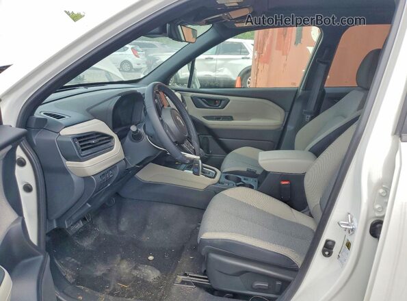 JF2SLSED8SH416939 2025 SUBARU FORESTER Белый Вид салона спереди