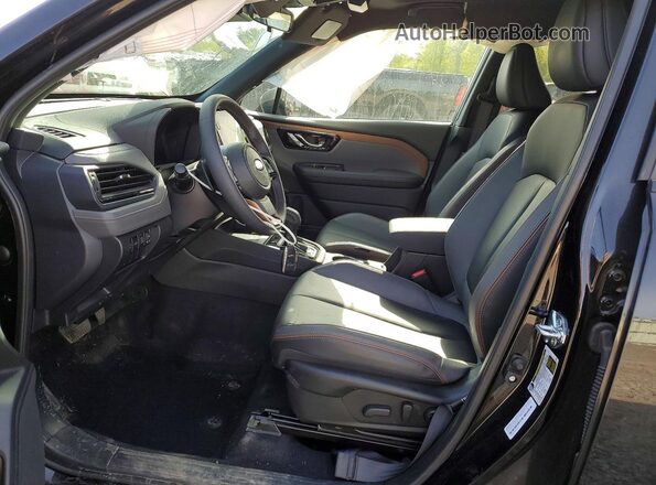 JF2SLSJD6SH407825 2025 SUBARU FORESTER Black Widok wnętrza z przodu