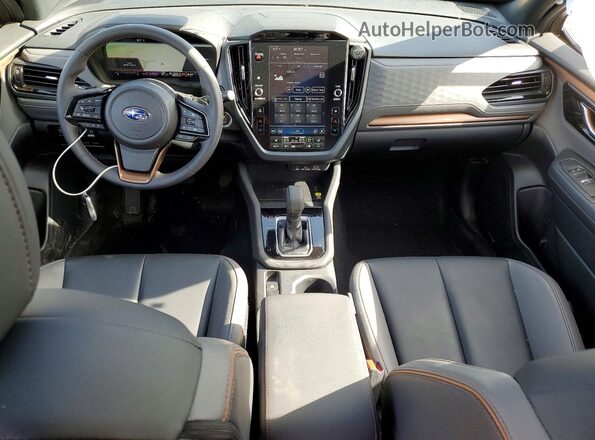 JF2SLSJD6SH407825 2025 SUBARU FORESTER Black Widok deski rozdzielczej