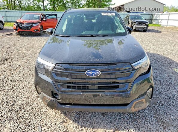 JF2SLSJD6SH407825 2025 SUBARU FORESTER Black Widok z przodu
