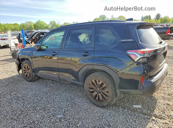 JF2SLSJD6SH407825 2025 SUBARU FORESTER Black Tył lewy