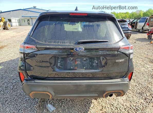 JF2SLSJD6SH407825 2025 SUBARU FORESTER Black Widok z tyłu