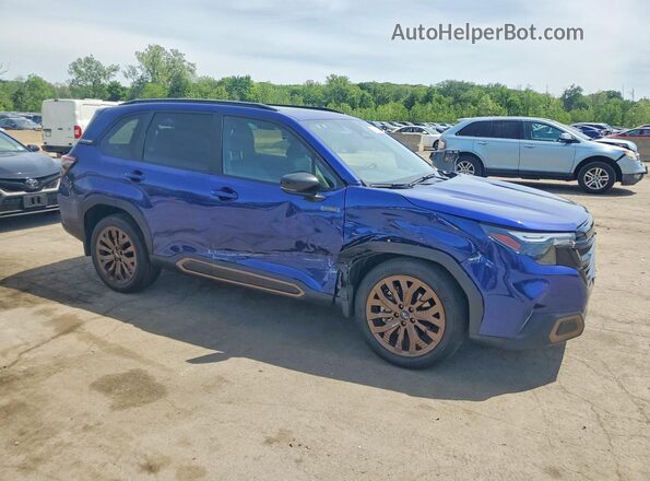 JF2SLSJD8SH401718 2025 SUBARU FORESTER Blue 
