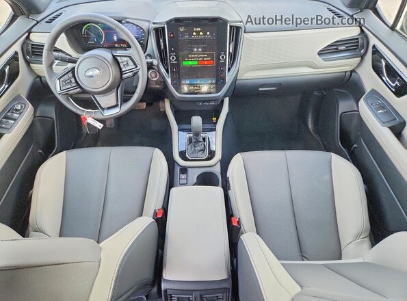 JF2SLSRD2SH448554 2025 SUBARU FORESTER White წინა პანელის ხედი