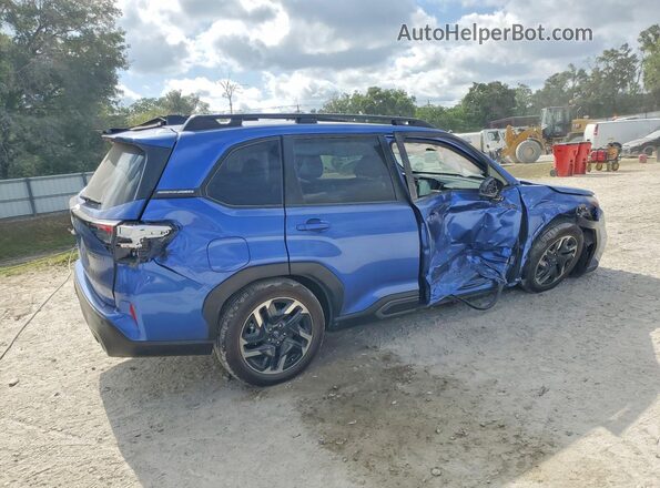 JF2SLSRD4SH403258 2025 SUBARU FORESTER Blue Задня права чверть