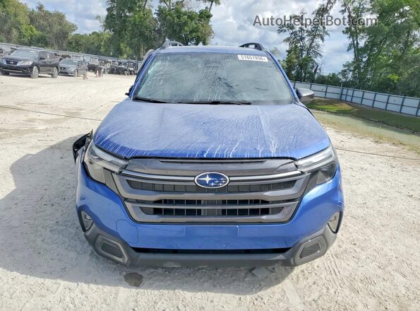 JF2SLSRD4SH403258 2025 SUBARU FORESTER Blue Вид спереду