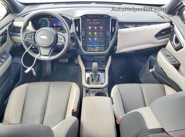 JF2SLSRD4SH403258 2025 SUBARU FORESTER Blue Вид панелі приладів