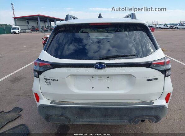 JF2SLSRDXSH454831 2025 SUBARU FORESTER White 