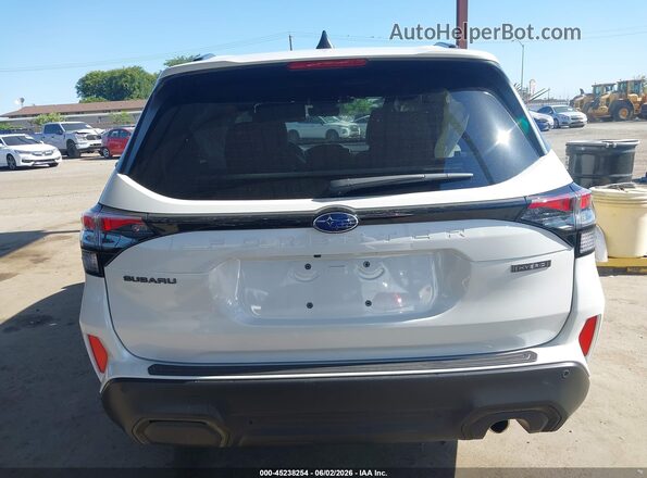 JF2SLSTD6SH457704 2025 SUBARU FORESTER Белый 