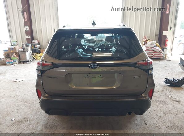 JF2SLSTD9SH418489 2025 SUBARU FORESTER Brown 