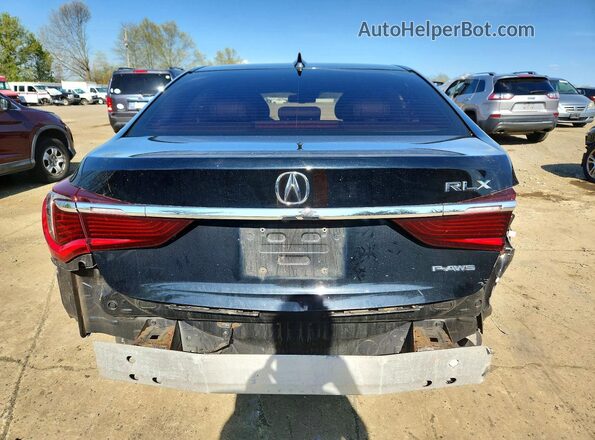 JH4KC1F50JC000880 2018 ACURA RLX Black Vista trasera