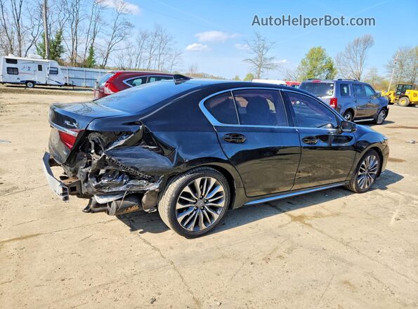 JH4KC1F50JC000880 2018 ACURA RLX Black Trasero derecho