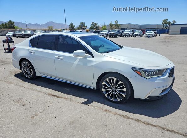 JH4KC1F52JC000380 2018 ACURA RLX White Delantero derecho