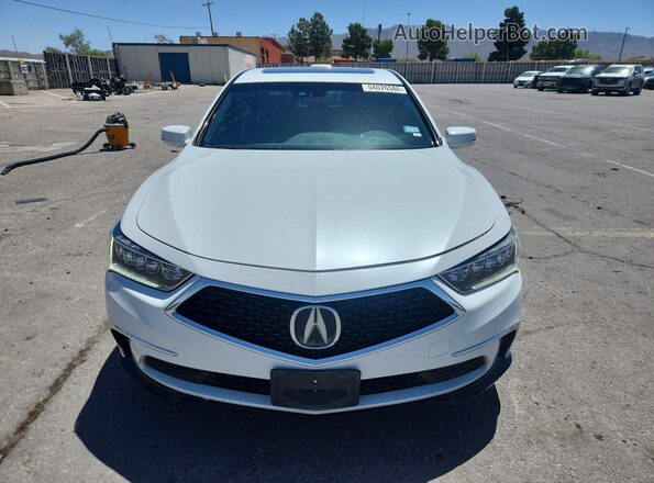 JH4KC1F52JC000380 2018 ACURA RLX White Vista frontal
