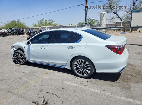 JH4KC1F52JC000380 2018 ACURA RLX White Trasero izquierdo