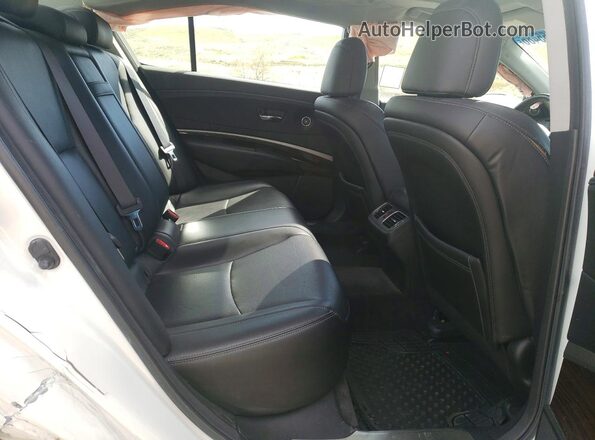 JH4KC1F53GC000431 2016 ACURA RLX White Вид задніх сидінь