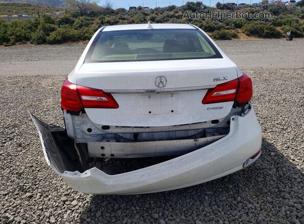 JH4KC1F53GC000431 2016 ACURA RLX White Вид ззаду