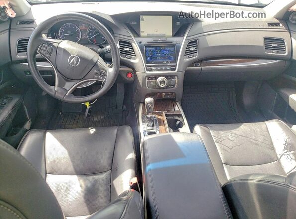 JH4KC1F53GC000431 2016 ACURA RLX White Вид панелі приладів